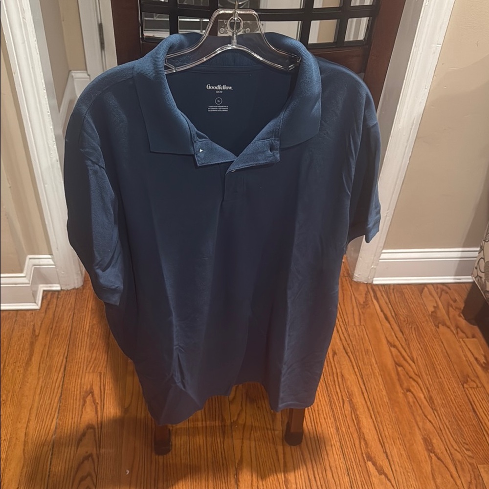 Goodfellow & Co Men's Blue Polo Shirt